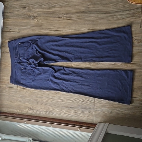 Athleta Navy Bootcut Yoga Pants - Picture 6 of 9